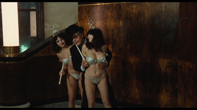 Marcello Mastroianni in Fellini’s City of Women (1980). 