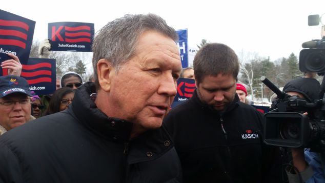 Ohio Gov. John Kasich. (Photo: Ross Barkan for Observer)