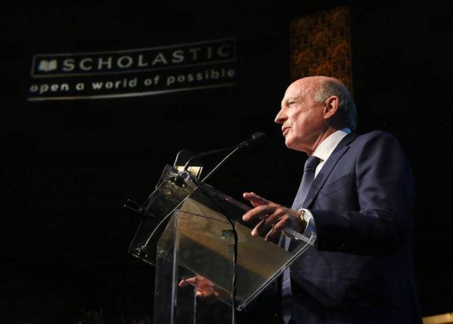Scholastic CEO Richard Robinson is listing his Greenwich Village condo. (Scholastic Inc./Flickr)