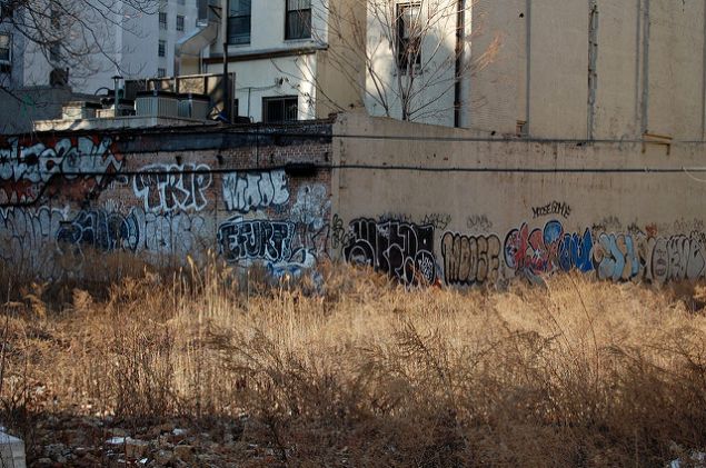 The comptroller's office says city-owned vacant lots should be redeveloped.