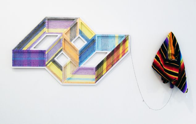 Adrian Esparza, Skyscrape 2. 2014. (Courtesy of the artist and the Cindy Rucker Gallery)