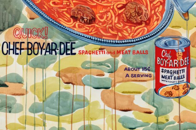 Kira Nam Greene, Nebraska Suite No. 6: Hail to the Chef (detail), 2015. Courtesy the artist and Radiator Gallery
