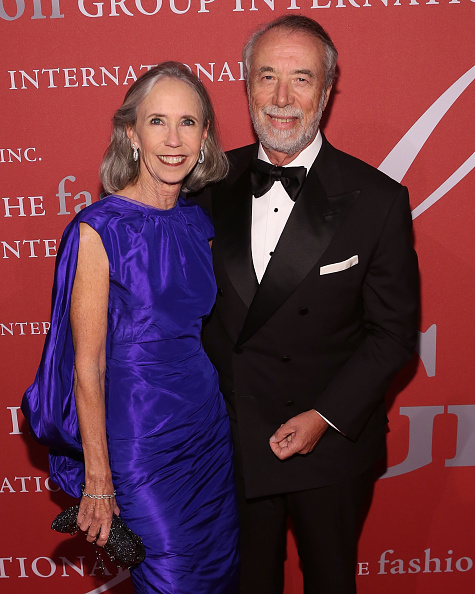 NEW YORK, NY - OCTOBER 23: Eleanore de Sole and Domenico de Sole attend Fashion Group International's 31st Annual Night of Stars: The Protagonists at Cipriani Wall Street on October 23, 2014 in New York City. 