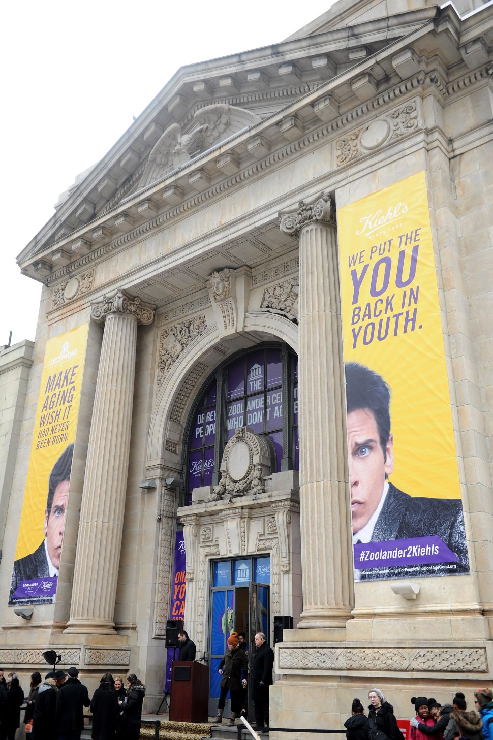 The Derek Zoolander Center for People Who Don't Age Good (Photo: Craig Barritt/Getty Images for Kiehls).