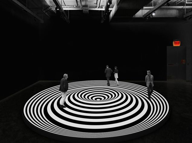 Marina Apollonio, Spazio Ad Attivazione Cinetica 6B, (1966/2015). (Photo: Courtesy © Marina Apollonio)
