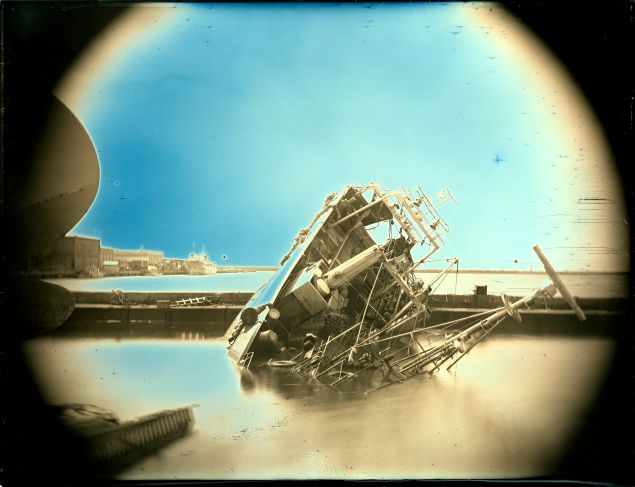 Arai Takashi (b. 1978) April 26, 2011, Onahama, Iwaki City, Fukushima Prefecture from the series Mirrors in Our Nights, 2011 Daguerreotype.