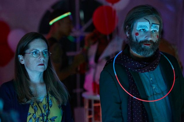 Martha Kelly and Zach Galifiniakis in Baskets.