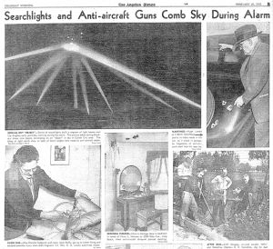 The "Battle of Los Angeles" sent the city into a panic.