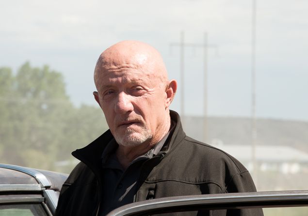 Jonathan Banks as Mike Ehrmantraut in Better Call Saul.