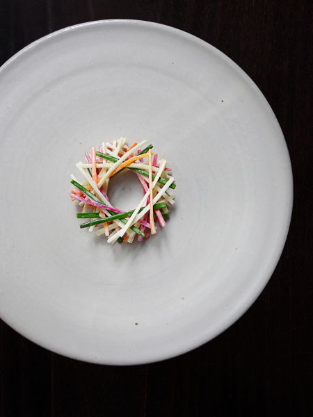 Betony_Cole Slaw- fermented parsnips, carrots and radishes_Photo Credit- Signe Birck