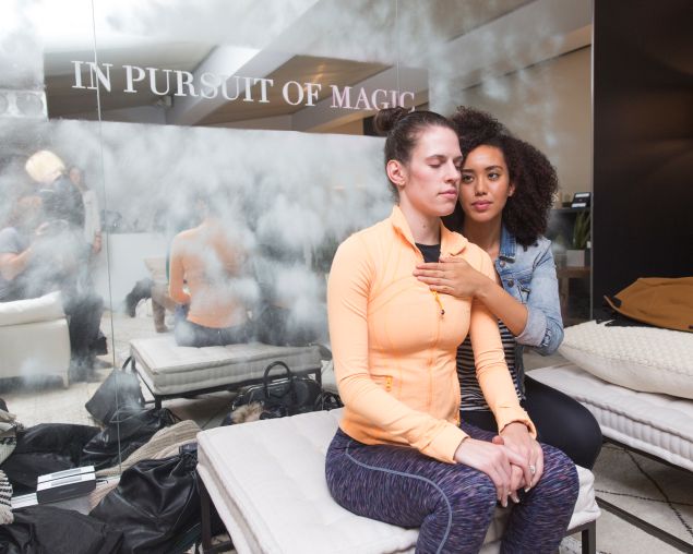 Serene's Millana Snow on site (Photo: BFA).