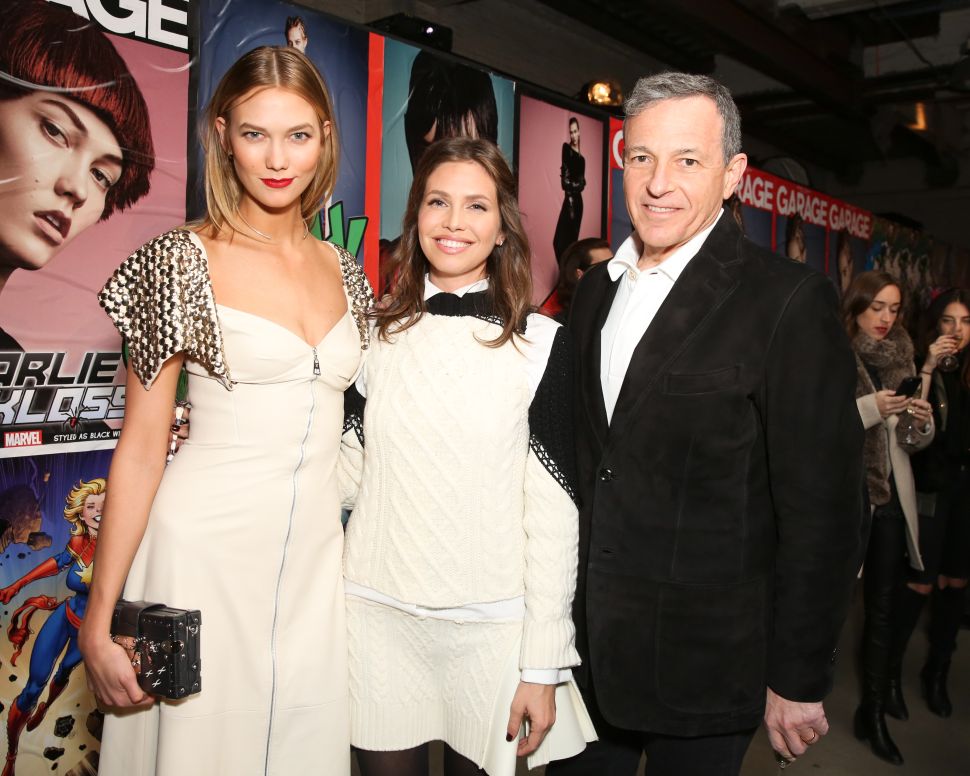 Bob Iger, Dasha Zhukova, Karlie Kloss (Photo: BFA). 