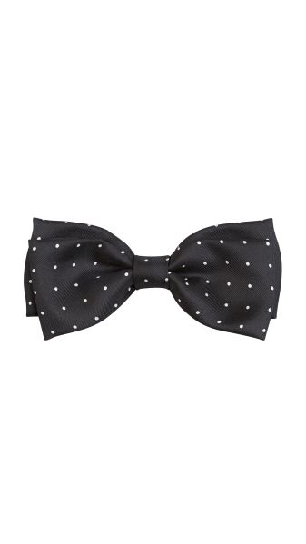Burberry Polka Dot Silk Bow Tie, $155, Us.Burberry.com