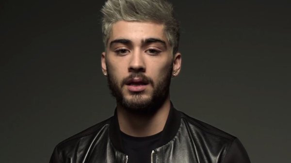 The New York Times is fascinated by millennials like Zayn Malik, who voluntarily dye their hair gray. (Photo: Twitter)