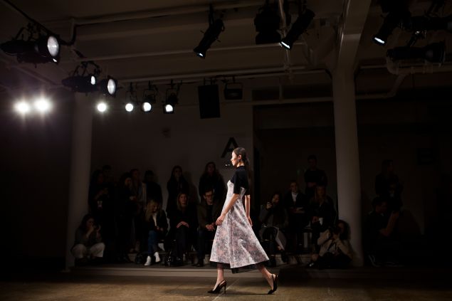 A modern day ball gown