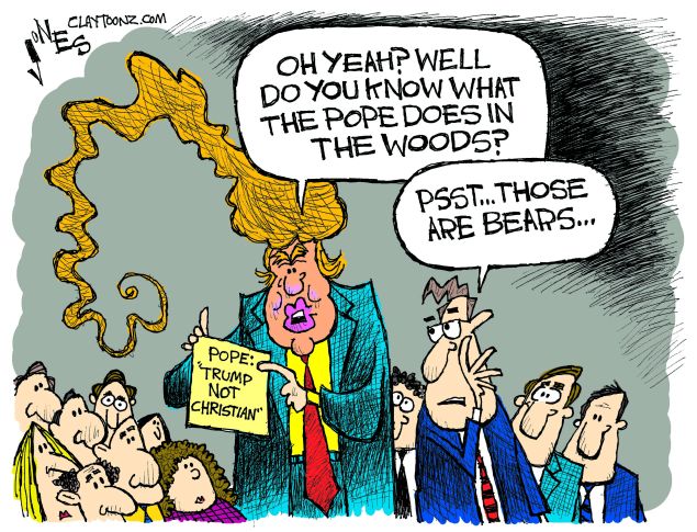 Pope Vs. Trump