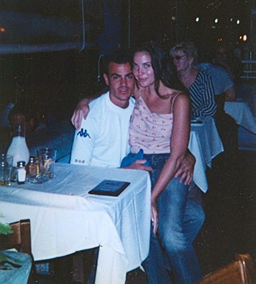 The fashionable couple, circa 2003 (Photo: Courtesy).