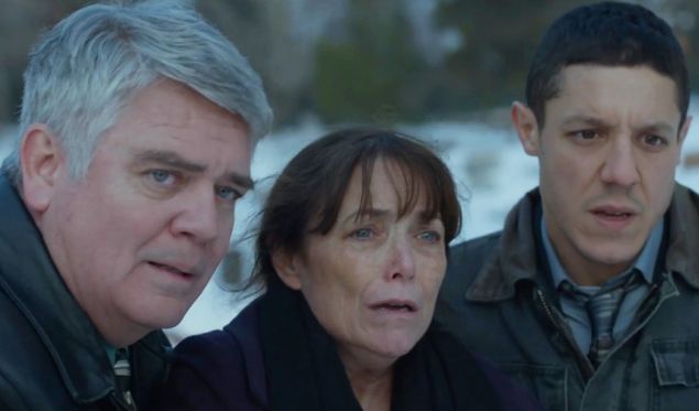 Michael Harney, Karen Allen and Theo Rossi.