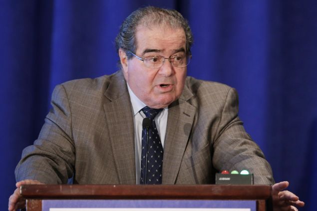 Supreme Court Justice Antonin Scalia.