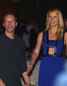 Chris Martin (L) and actress Gwyneth Paltrow prior to their divorce. (Photo Charley Gallay/Getty Images for Entertainment Industry Foundation)