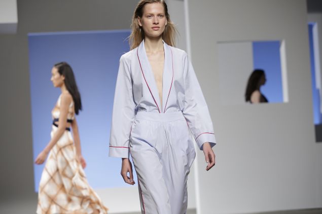 Thakoon's Spring 2016 offering (Photo: Joshua Lott/AFP/Getty Images).