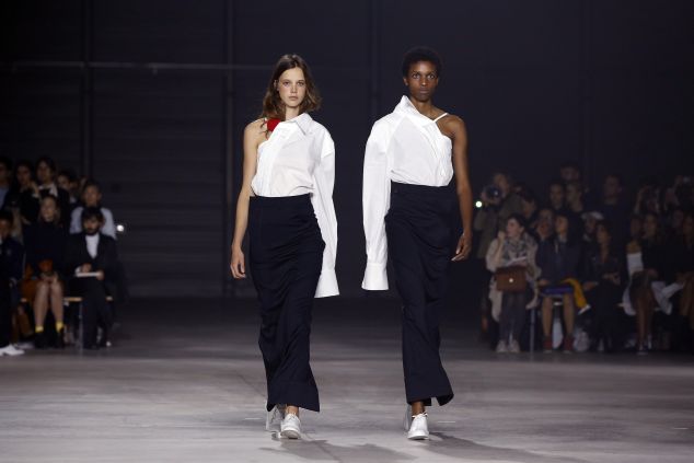 Two looks from the Spring/Summer 2016 Jacquemus range