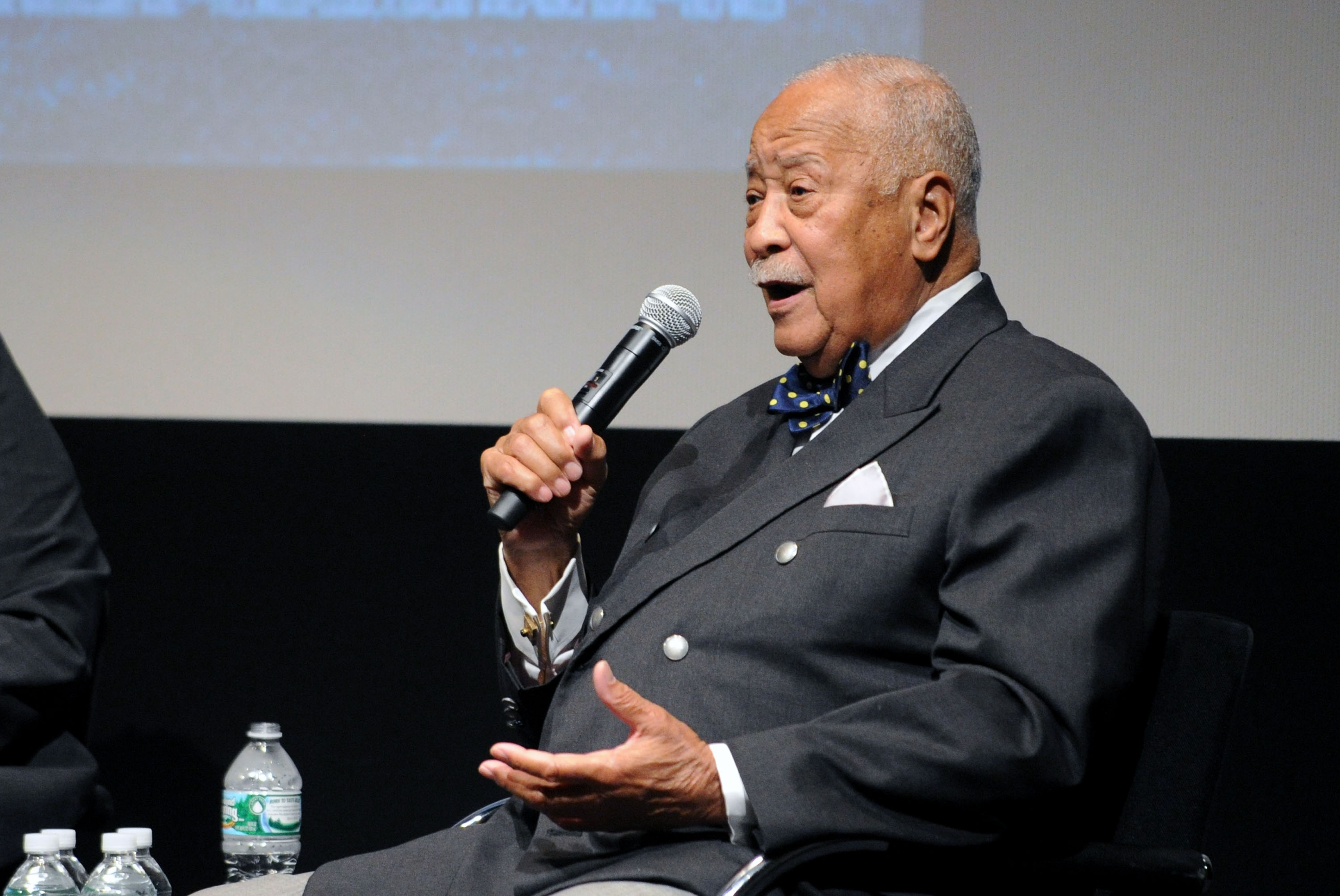 David Dinkins in October 2015.