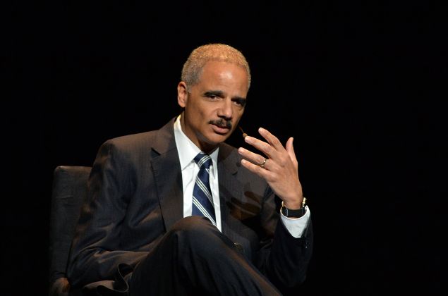 NEW YORK, NY - JANUARY 29: Eric Holder, Former U.S. Attorney General attends the 2016 "Tina Brown Live Media's American Justice Summit" at Gerald W. Lynch Theatre on January 29, 2016 in New York City. (Photo by Slaven Vlasic/Getty Images)