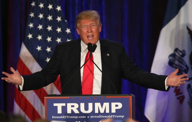 Donald Trump. (Photo: Scott Olson for Getty Images)