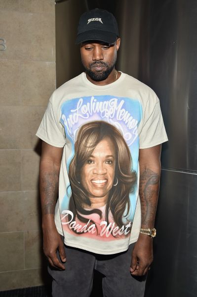 Even Kanye knows that selling an airbrushed portrait of his deceased mother on a t-shirt is in bad taste... right?