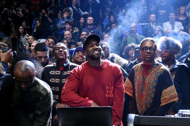 Kanye, clearly the Romeo in this Shakespearian saga of exclusive streaming.