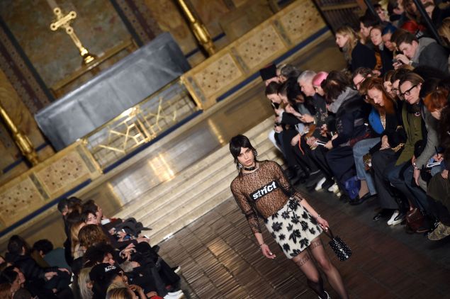 A holy moment from Alexander Wang