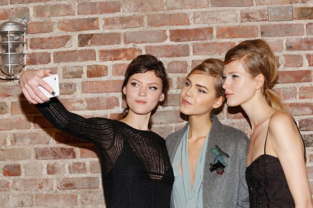 Models showing off their individuality at Maiyet