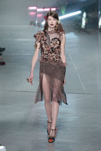 Some fairy vibes on the runway