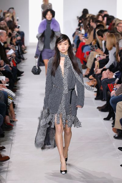 Hand-Knit Tweed Cashmere Cardigan, $2,695, MichaelKors.com