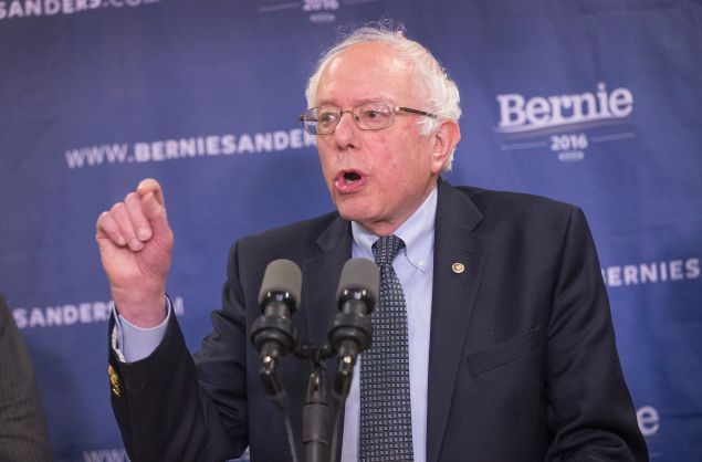 Sen. Bernie Sanders of Vermont.