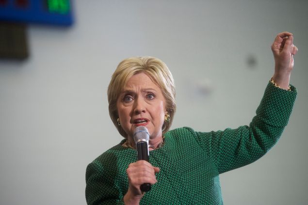 Hillary Clinton.