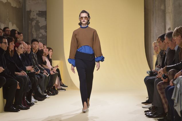A play on silhouettes at Marni