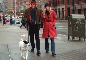 John F. Kennedy Jr. and Carolyn Bessette put the spotlight back on Tribeca for many Upper East Side residents. (Photo: Evan Agostini/Liaison)