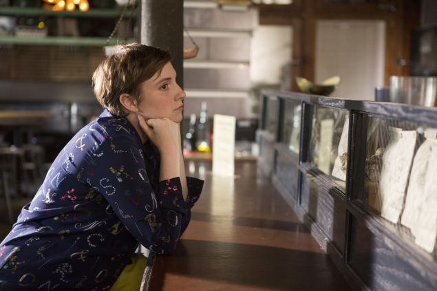 Lena Dunham in Girls.