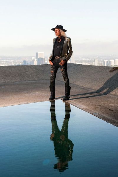 James Goldstein at his home.