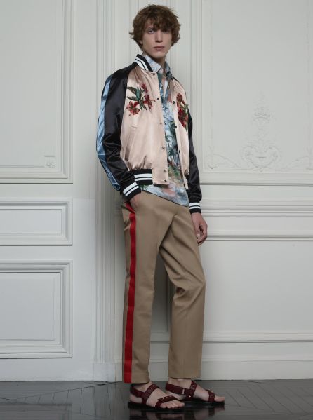 Both boys and girls will look good in this bomber jacket (Photo: Courtesy Valentino).