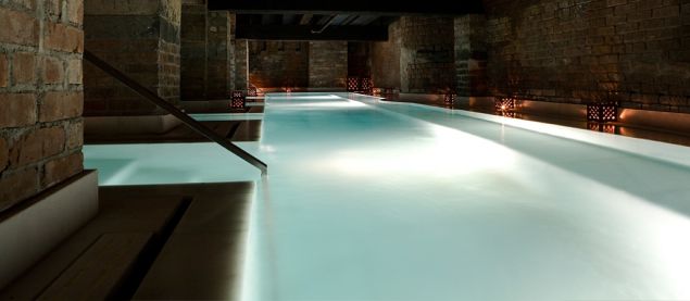 Inside Aire Ancient Baths (Photo: Aire Ancient Baths).