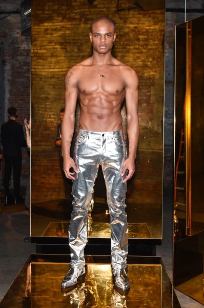 The gilded jeans of your dreams (Photo: Courtesy Calvin Klein).
