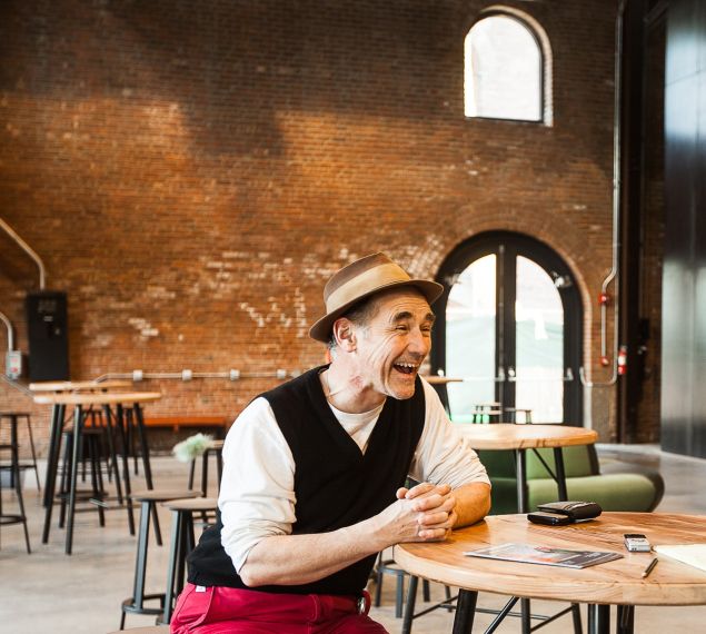 Mark Rylance at St. Ann's Warehouse