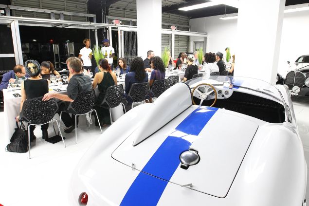 Miami Supercar Room preview dinner during Art Basel 2015.