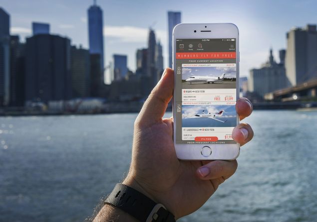 Get push notifications on free flights to and from your favorite locations.