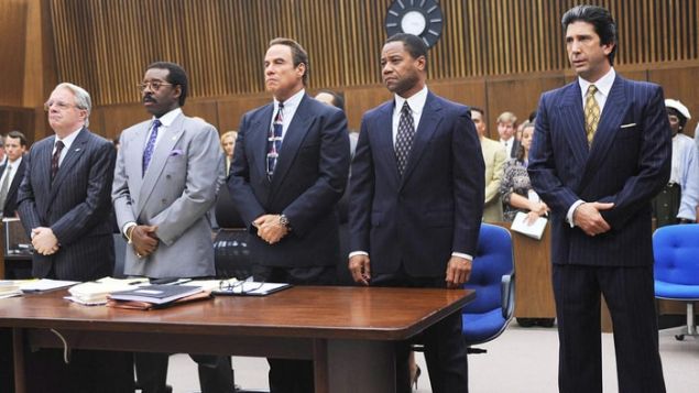 The lawyers of O.J. Simpson on American Crime Story.