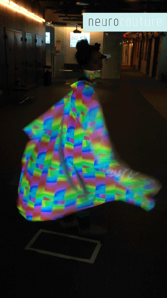 Neurocouture on the move (Photo: Courtesy).
