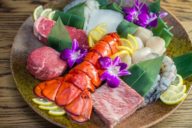 Roku's Teppanyaki Proteins.